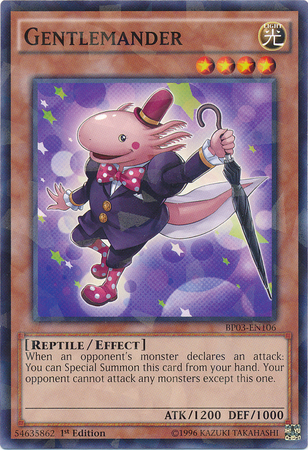 Gentlemander [BP03-EN106] Shatterfoil Rare | Good Games Adelaide SA