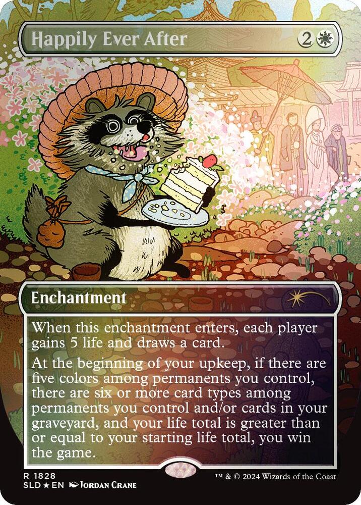 Happily Ever After Rainbow Foil 1828 (Secret Lair Drop Series)  - Foil | Good Games Adelaide SA