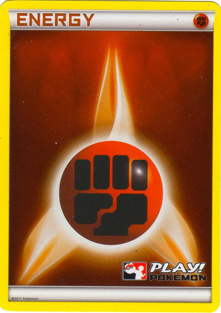 Fighting Energy 2011 Play Pokemon  (League & Championship Cards)  - Holofoil | Good Games Adelaide SA
