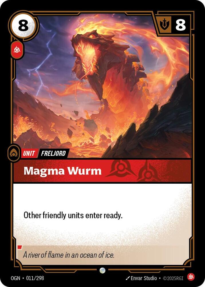 Magma Wurm 011/298 (Origins)  | Good Games Adelaide SA