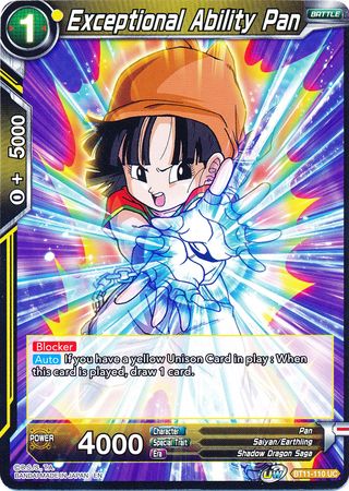Exceptional Ability Pan [BT11-110] | Good Games Adelaide SA