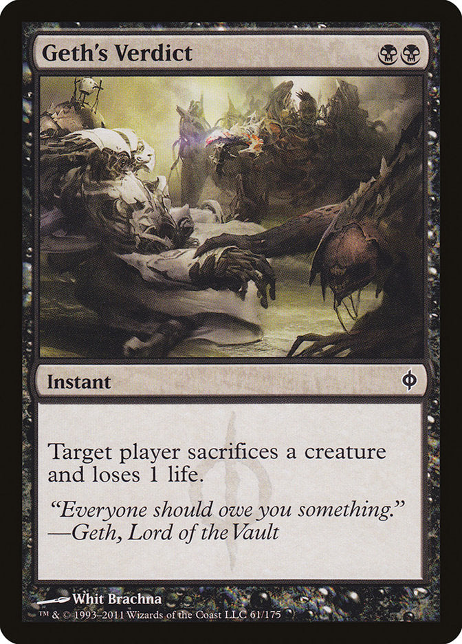 Geth's Verdict 61 (New Phyrexia)  | Good Games Adelaide SA