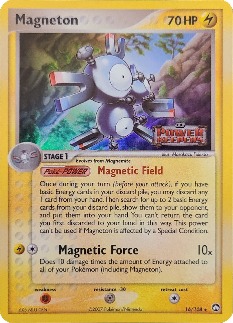 Magneton (16/108) (Stamped) [EX: Power Keepers] | Good Games Adelaide SA