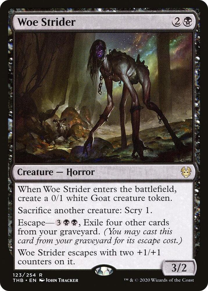 Woe Strider 123 (Theros Beyond Death)  - Foil | Good Games Adelaide SA