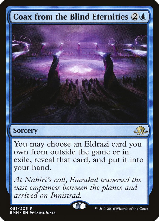 Coax from the Blind Eternities 51 (Eldritch Moon)  - Foil | Good Games Adelaide SA