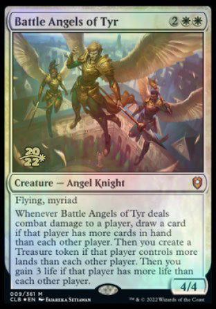 Battle Angels of Tyr [Commander Legends: Battle for Baldur's Gate Prerelease Promos] | Good Games Adelaide SA