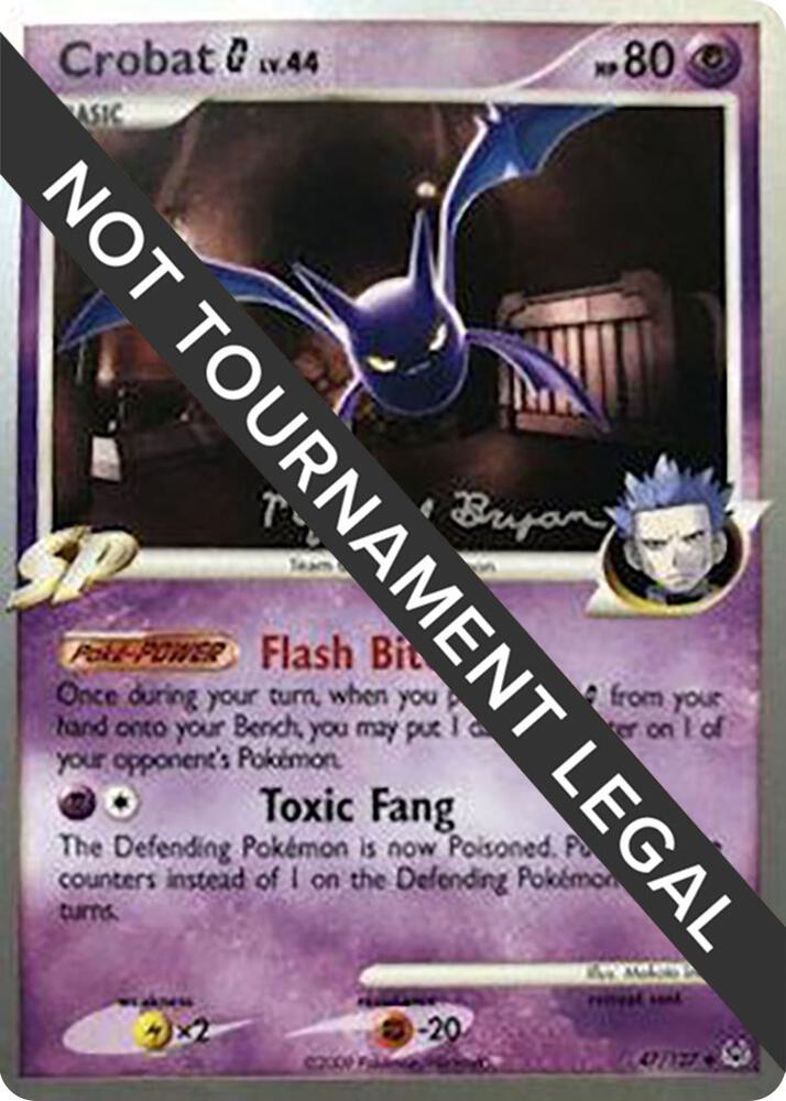Crobat G 2010 Mychael Bryan 47/127 (World Championship Decks)  | Good Games Adelaide SA
