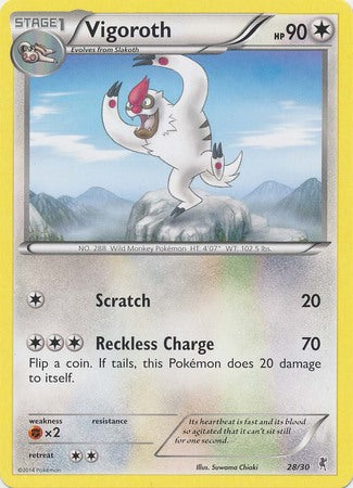Vigoroth (28/30) [XY: Trainer Kit 1 - Bisharp] | Good Games Adelaide SA