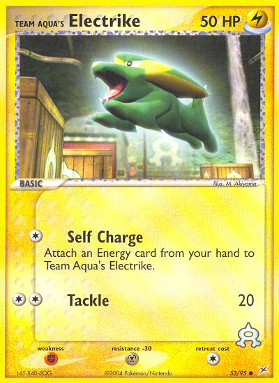 Team Aqua's Electrike (53/95) [EX: Team Magma vs Team Aqua] | Good Games Adelaide SA