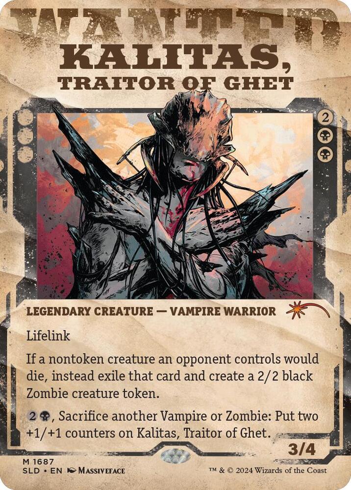 Kalitas Traitor of Ghet 1687 (Secret Lair Drop Series)  - Foil | Good Games Adelaide SA