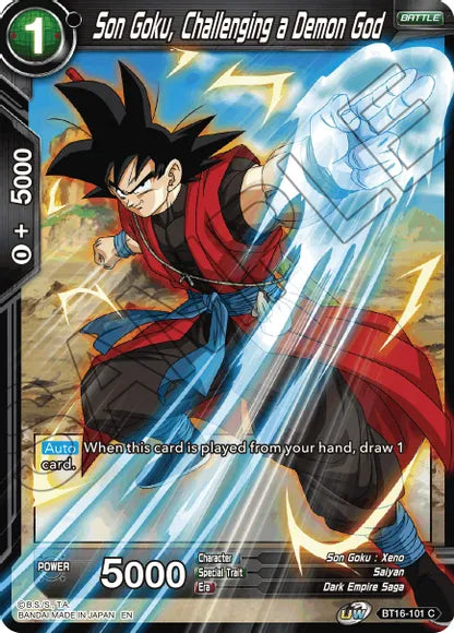 Son Goku, Challenging a Demon God [BT16-101] | Good Games Adelaide SA