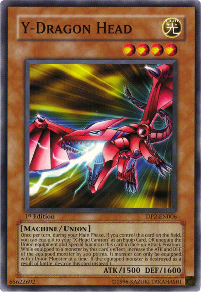 Y-Dragon Head [DP2-EN006] Common | Good Games Adelaide SA
