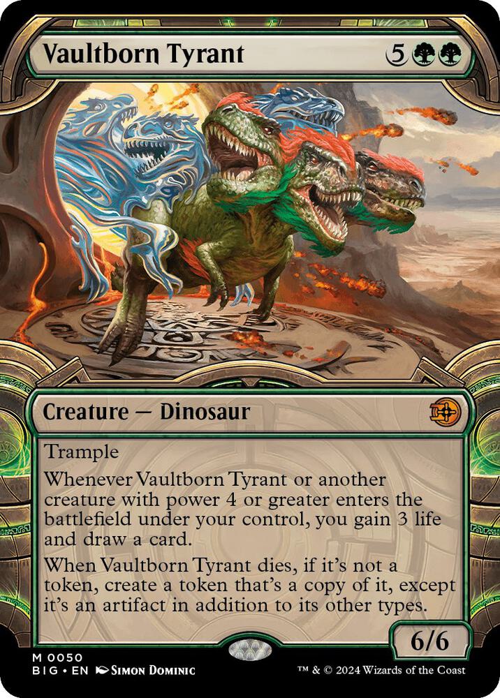 Vaultborn Tyrant Showcase 50 (Outlaws of Thunder Junction: The Big Score)  - Foil | Good Games Adelaide SA