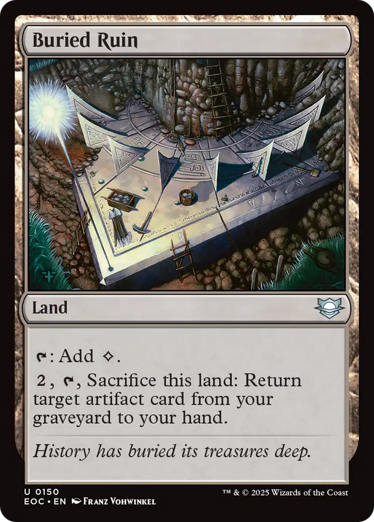 Buried Ruin [Edge of Eternities Commander] | Good Games Adelaide SA