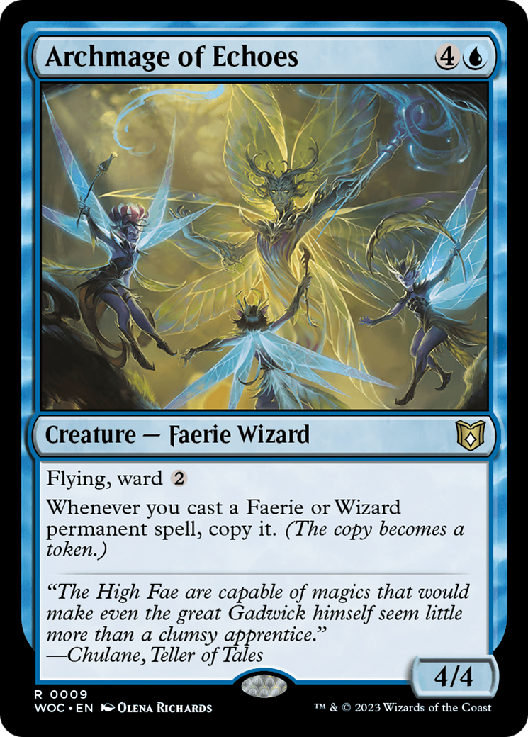 Archmage of Echoes [Wilds of Eldraine Commander] | Good Games Adelaide SA