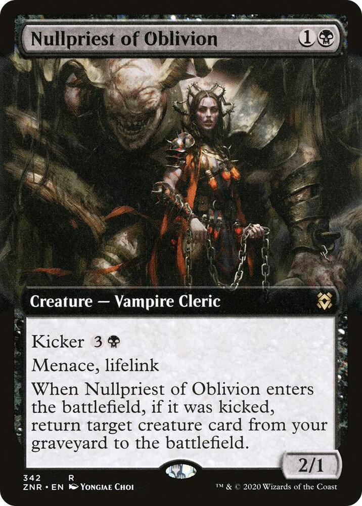 Nullpriest of Oblivion 342 (Zendikar Rising)  | Good Games Adelaide SA