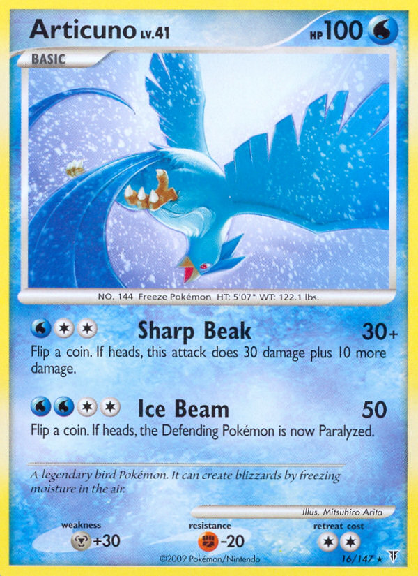 Articuno (16/147) [Platinum: Supreme Victors] | Good Games Adelaide SA