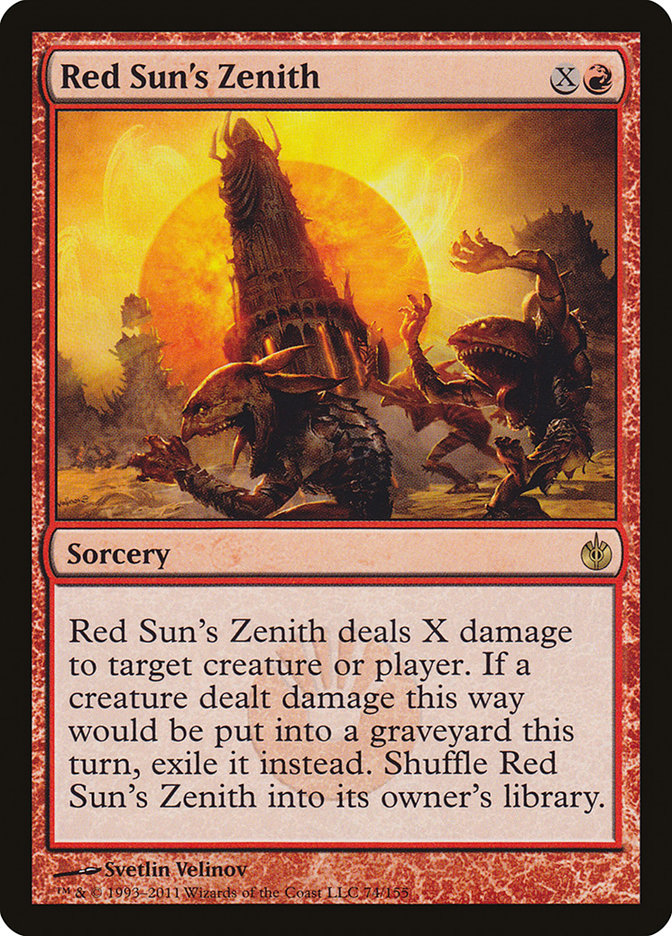 Red Sun's Zenith [Mirrodin Besieged] | Good Games Adelaide SA