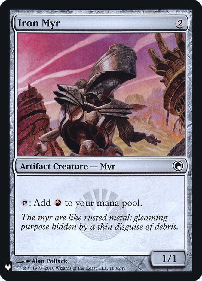 Iron Myr 168 (The List Reprints)  - Foil | Good Games Adelaide SA