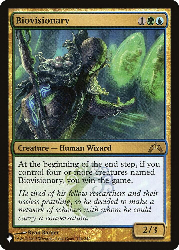 Biovisionary 146/249 (The List Reprints)  | Good Games Adelaide SA