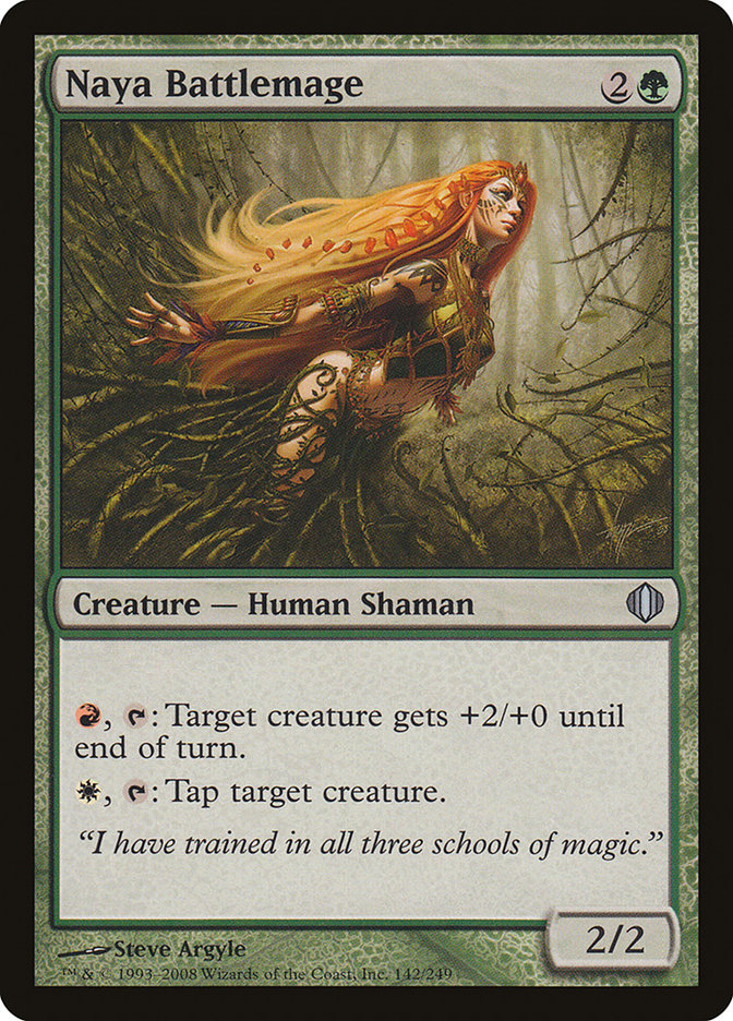 Naya Battlemage 142 (Shards of Alara)  - Foil | Good Games Adelaide SA