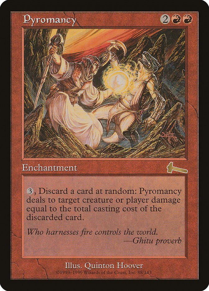 Pyromancy 88 (Urza's Legacy)  - Foil | Good Games Adelaide SA