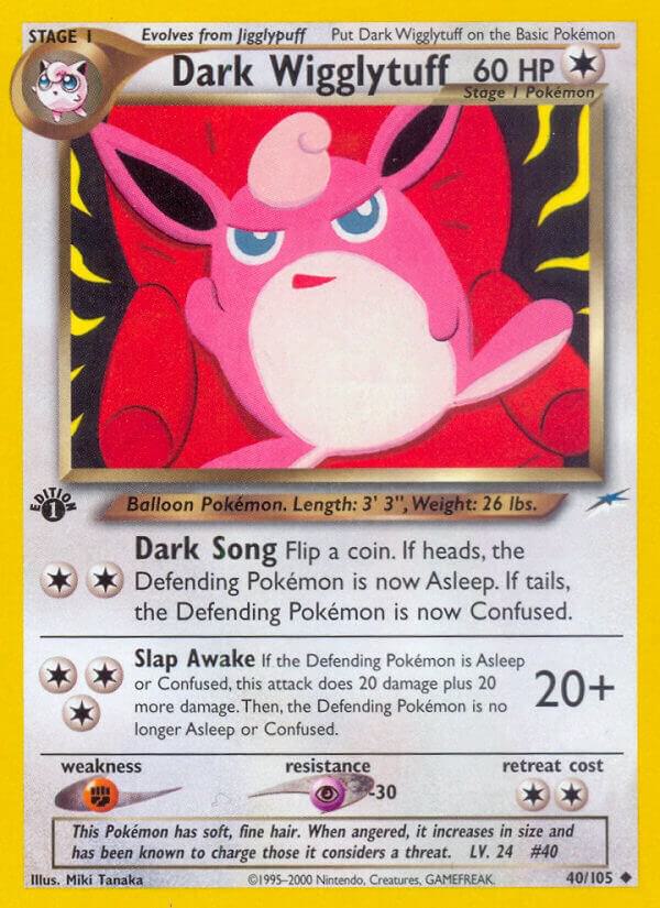 Dark Wigglytuff 040/105 (Neo Destiny)  - 1st Edition | Good Games Adelaide SA