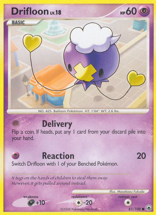 Drifloon (61/100) [Diamond & Pearl: Majestic Dawn] | Good Games Adelaide SA