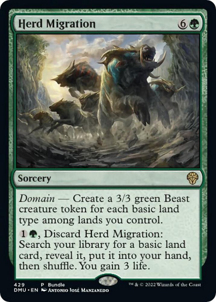 Herd Migration DMU Bundle 429 (Unique and Miscellaneous Promos)  - Foil | Good Games Adelaide SA