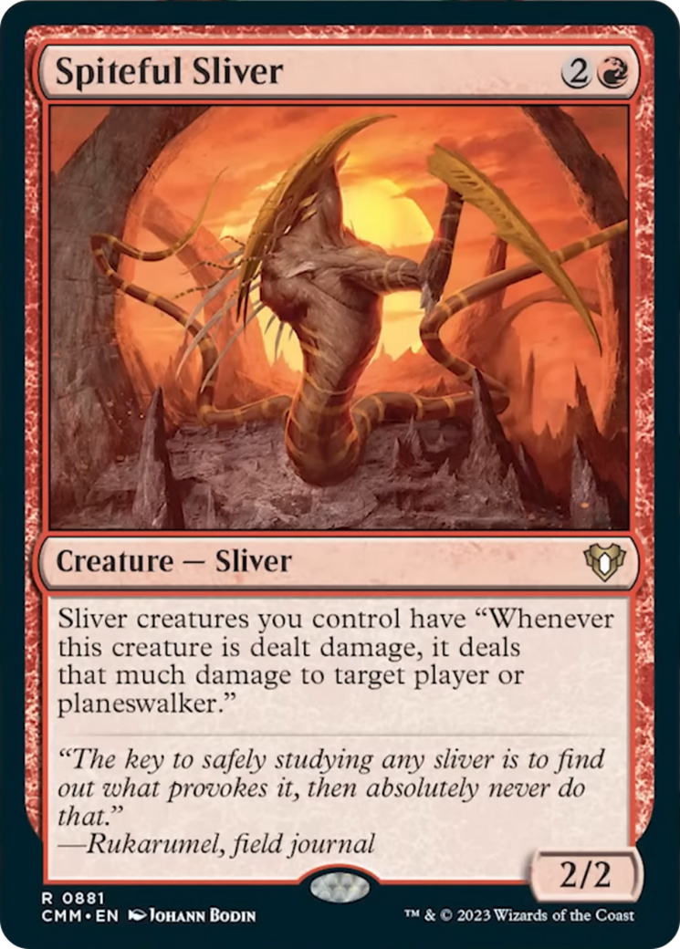 Spiteful Sliver [Commander Masters] | Good Games Adelaide SA