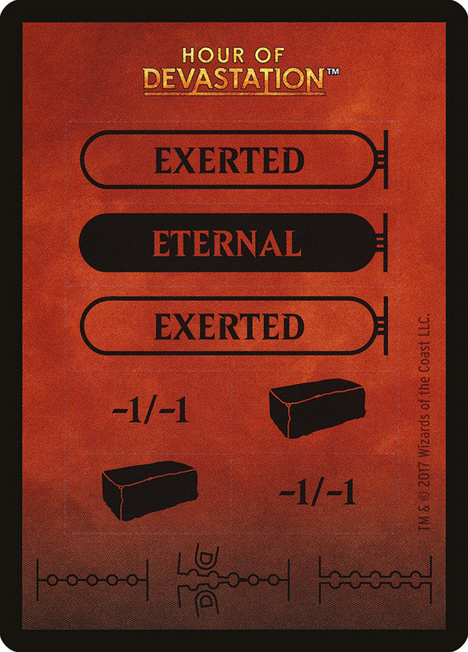 Punchcard (With Copyright Symbol) [Hour of Devastation Tokens] | Good Games Adelaide SA