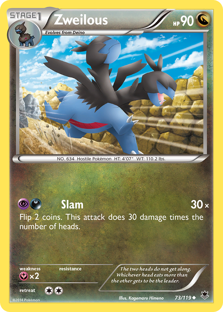 Zweilous (73/119) [XY: Phantom Forces] | Good Games Adelaide SA