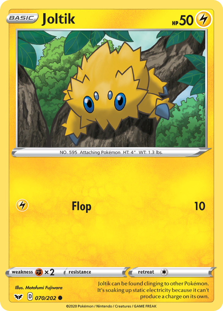 Joltik (070/202) [Sword & Shield: Base Set] | Good Games Adelaide SA