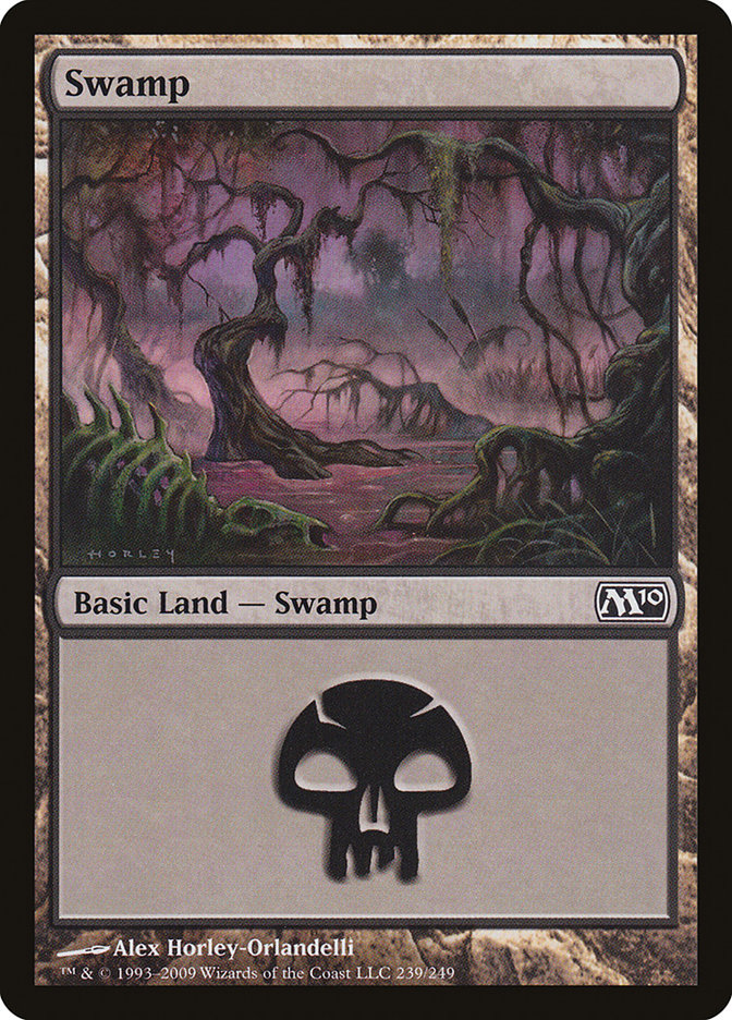 Swamp (239) [Magic 2010] | Good Games Adelaide SA