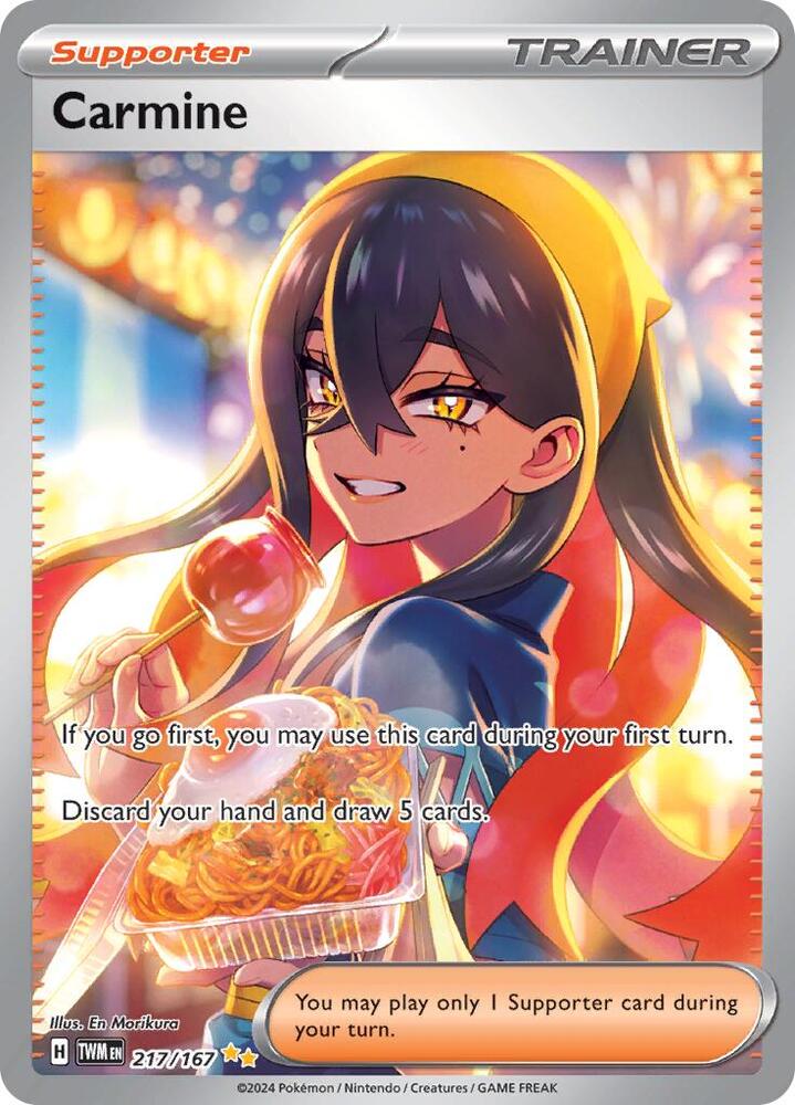 Carmine 217/167 (SV06: Twilight Masquerade)  - Holofoil | Good Games Adelaide SA
