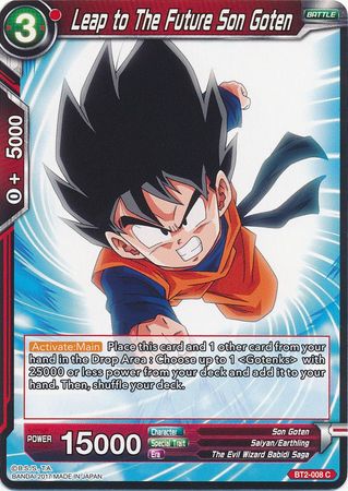 Leap to The Future Son Goten [BT2-008] | Good Games Adelaide SA