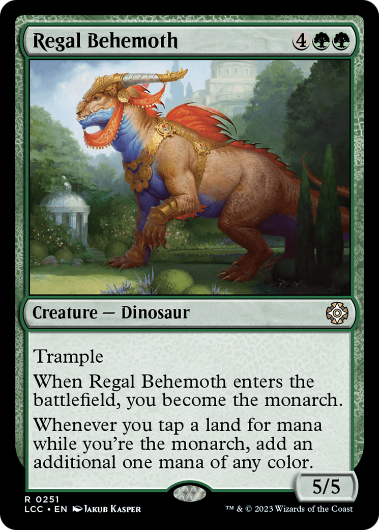 Regal Behemoth [The Lost Caverns of Ixalan Commander] | Good Games Adelaide SA