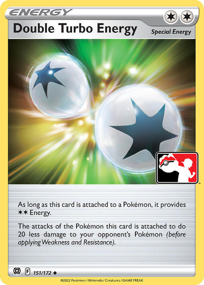 Double Turbo Energy Series 2 151/172 (Prize Pack Series Cards)  - Cosmo Holofoil | Good Games Adelaide SA
