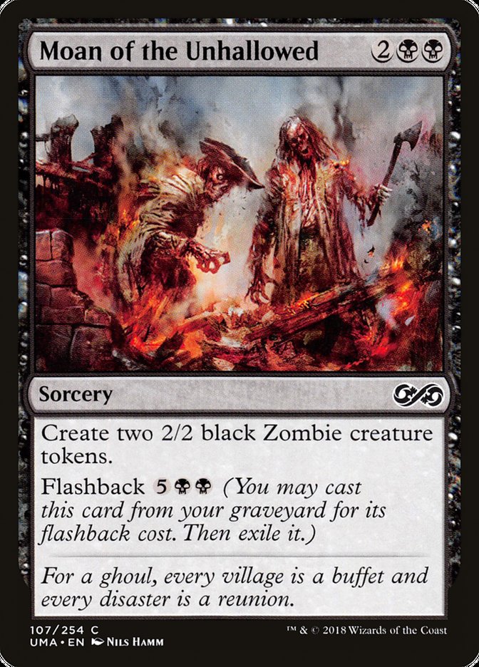 Moan of the Unhallowed 107 (Ultimate Masters)  - Foil | Good Games Adelaide SA