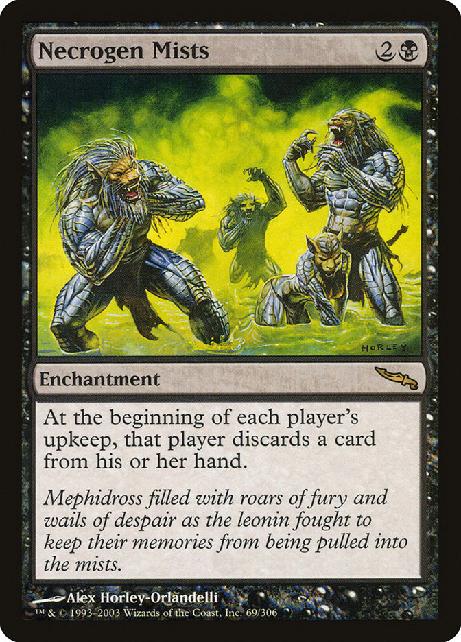 Necrogen Mists 69 (Mirrodin)  - Foil | Good Games Adelaide SA