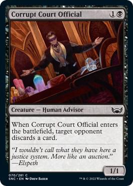 Corrupt Court Official 70 (Streets of New Capenna)  | Good Games Adelaide SA