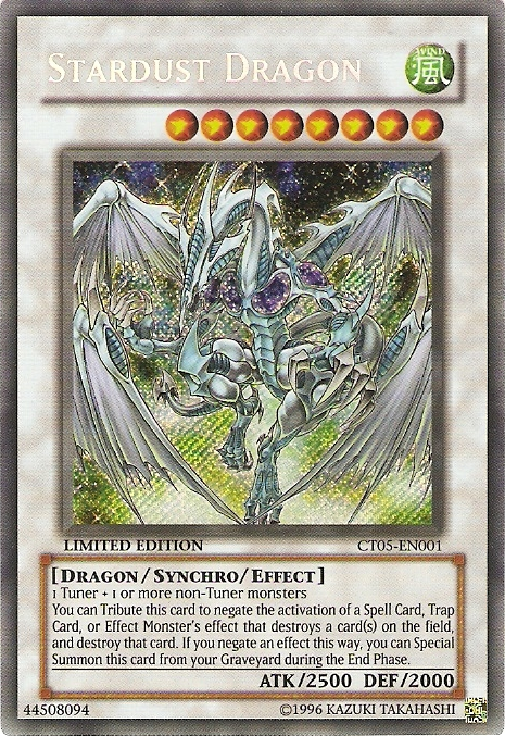 Stardust Dragon [CT05-EN001] Secret Rare | Good Games Adelaide SA