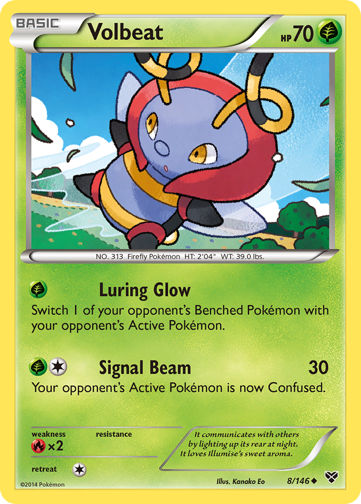 Volbeat (8/146) [XY: Base Set] | Good Games Adelaide SA