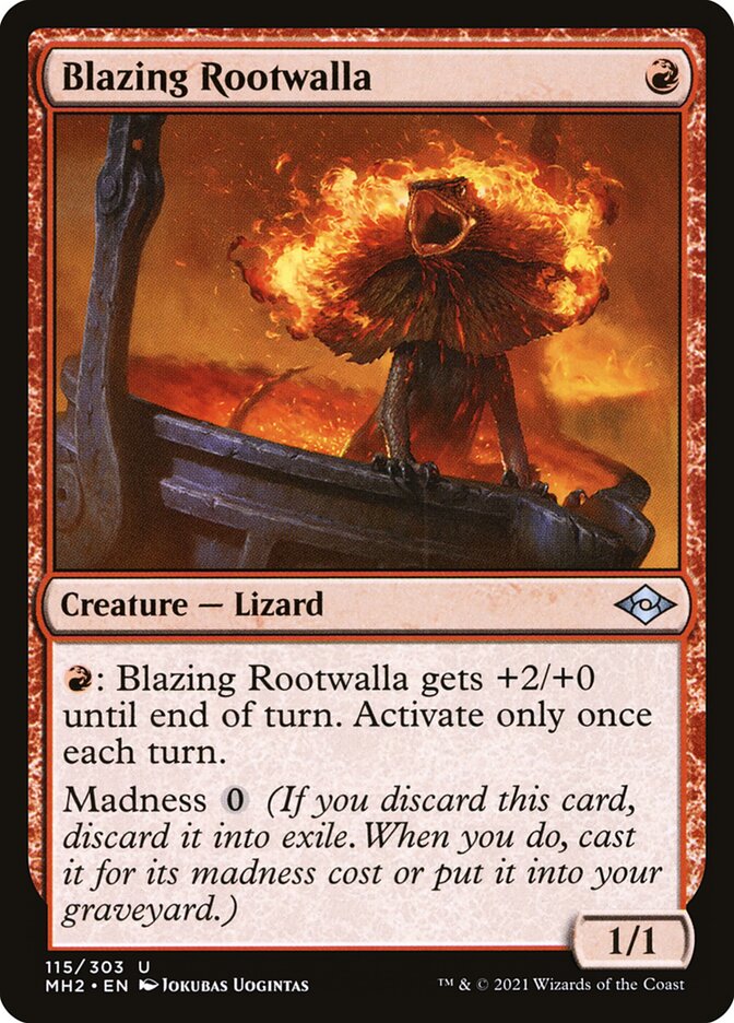 Blazing Rootwalla 115 (Modern Horizons 2)  | Good Games Adelaide SA