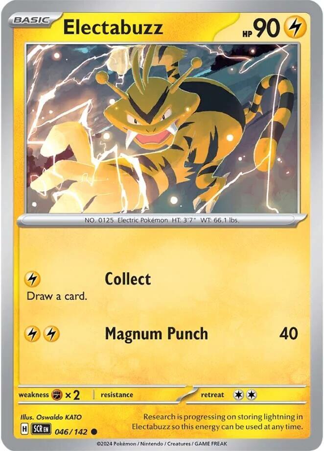 Electabuzz 046/142 (SV07: Stellar Crown)  | Good Games Adelaide SA