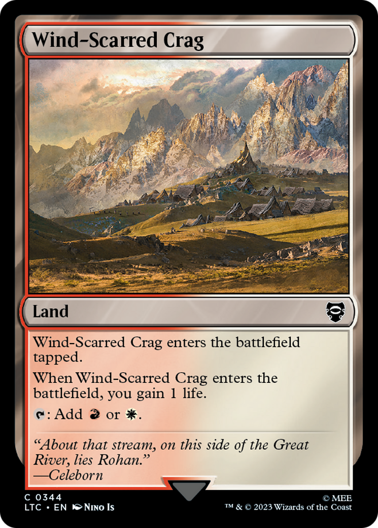 Wind-Scarred Crag [The Lord of the Rings: Tales of Middle-Earth Commander] | Good Games Adelaide SA