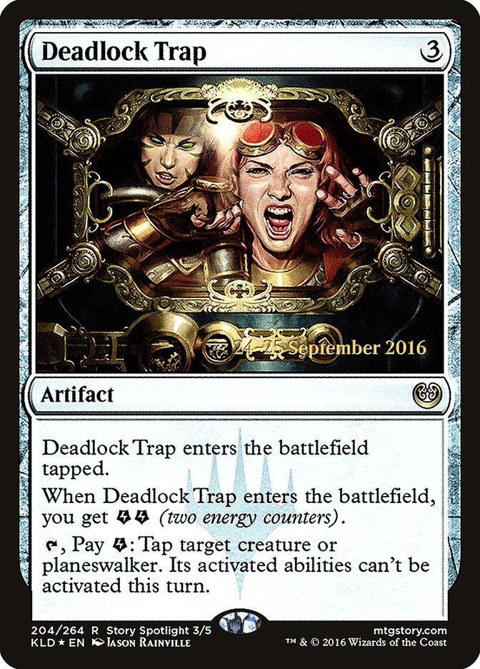 Deadlock Trap [Kaladesh Promos] | Good Games Adelaide SA