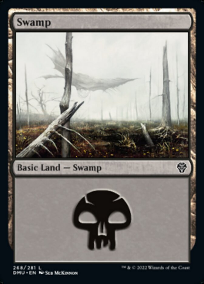 Swamp (268) [Dominaria United] | Good Games Adelaide SA