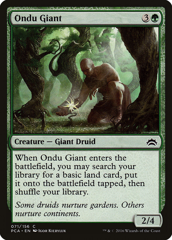 Ondu Giant 71 (Planechase Anthology)  | Good Games Adelaide SA