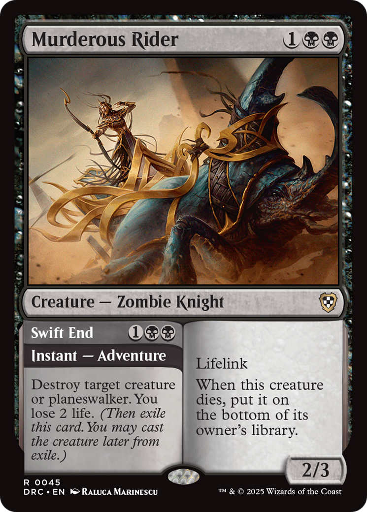 Murderous Rider [Aetherdrift Commander] | Good Games Adelaide SA